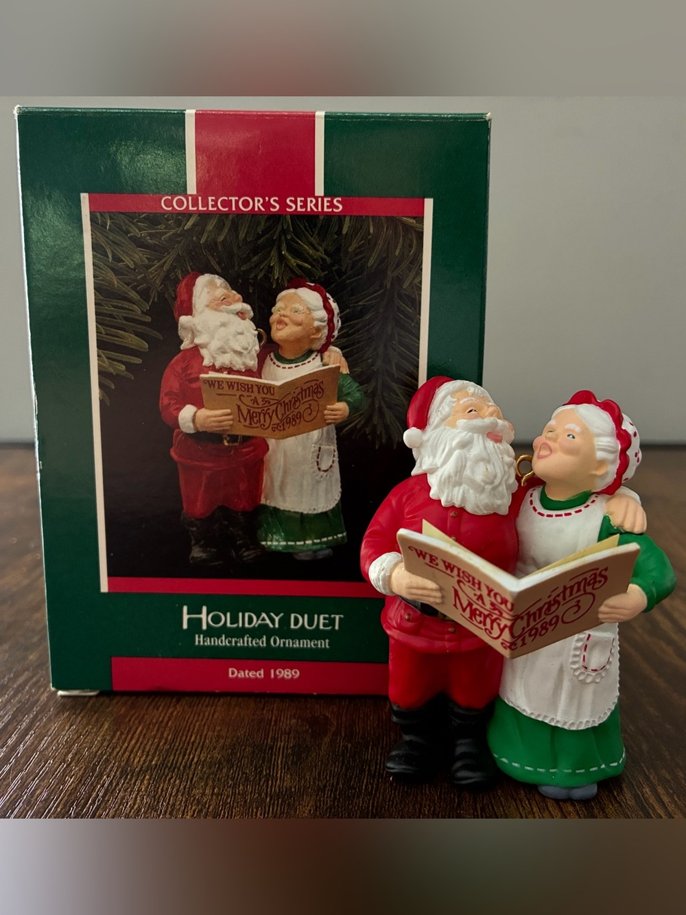 Hallmark 1988 Keepsake Ornament “Hallmark Duet” NIB